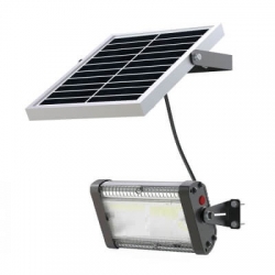 Lampa Solarna naświetlacz 20W  2000lm Panel słoczenczy 5W akumulator 8Ah 3V + pilot 
